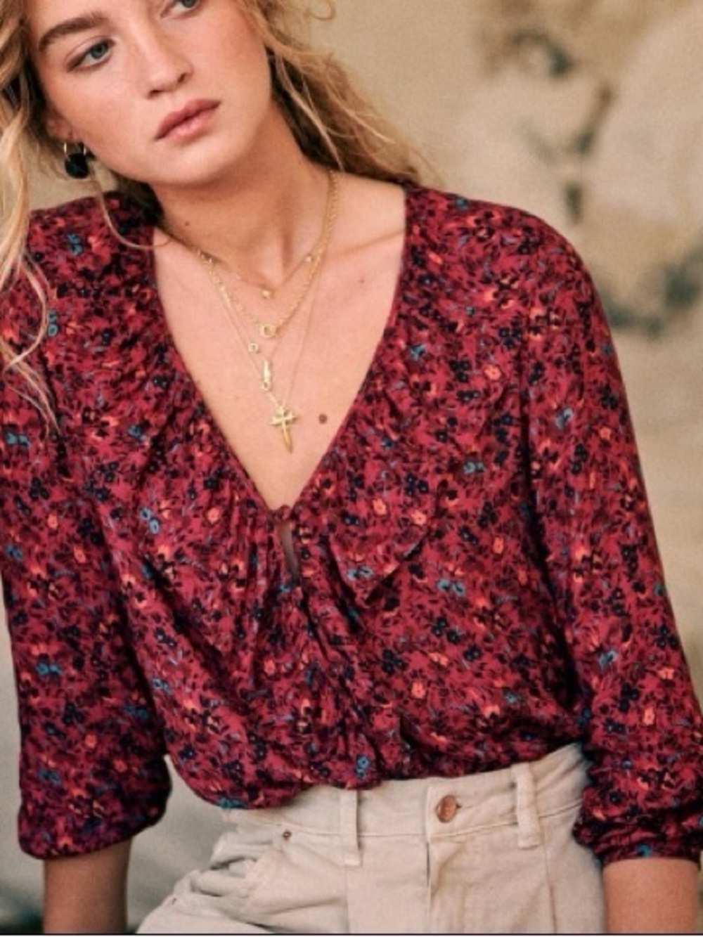 Sézane Priscille blouse